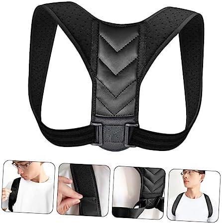 Posture Corrector for Sitting Adjustable Hunchback Support Device Invisible Back Brace for Improved Posture for Office Use and Daily Activities