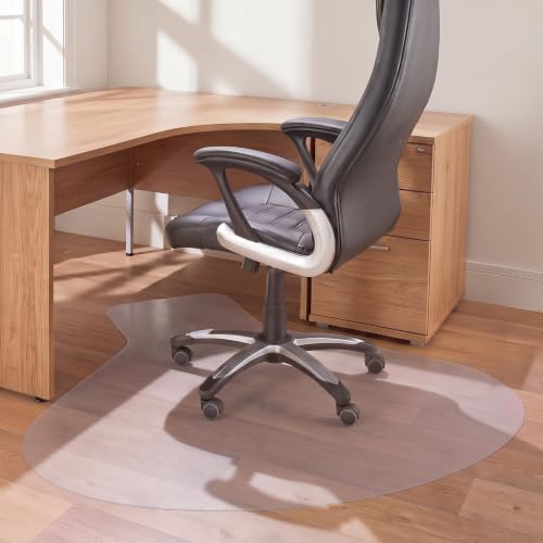 Office Workstation Chair Mat for Hard Floor Protection, 66" x 60"