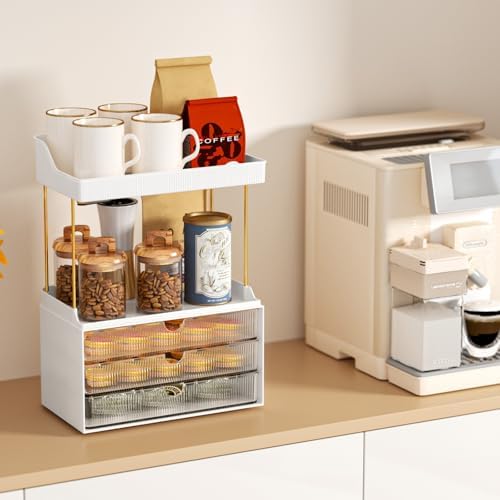 StorBin Arcylic 5-Tier Makeup & Skincare Organizer for Vanity, Bath