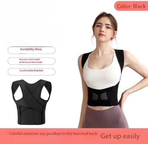 Breathable Posture Support Brace for Men & Women | Helps Improve Upper Back & Shoulder Alignment