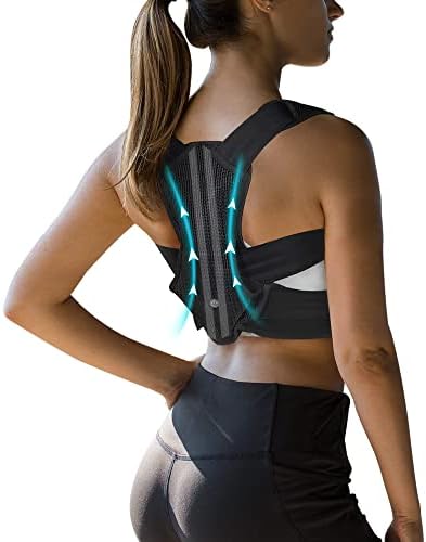 VANRORA Posture Corrector for Women and Men, Adjustable & Comfy Back Brace
