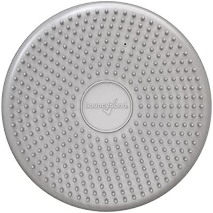 BouncyBand Wiggle Seat, Silver, 1-Pack – Small 10.75” D x 2.5” H