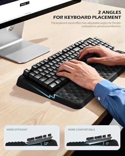 Wrist Rest for Computer Keyboard, Keyboard pad with Wrist Support