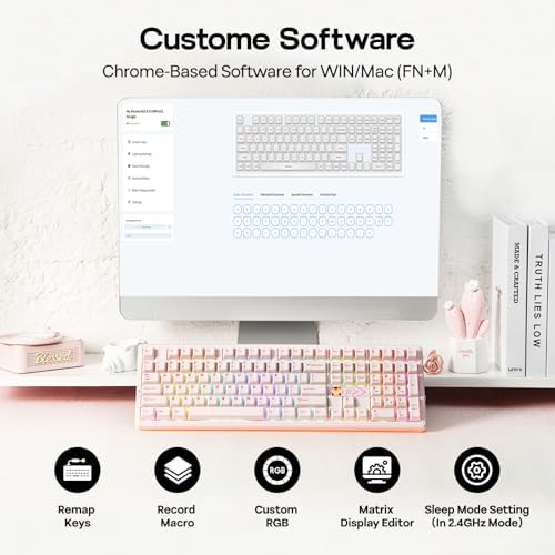 EPOMAKER X Aula F108 PRO V2 Wireless Mechanical Keyboard with Pixel Screen