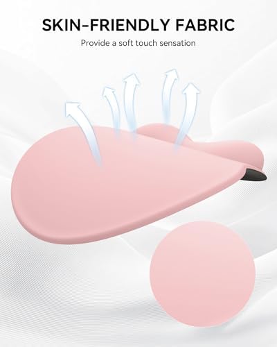 Mouse Pad with Wrist Rest for Desktop Large Ergonomic Mouse Mat(Coral Pink)