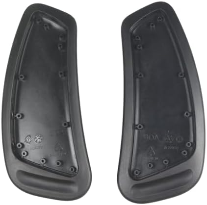 Compatible with Knoll Generation Chair armrest Pads, only Suitable for high-Performance Swivel Adjustable Direction Generation Chairs, Black (one Pair)