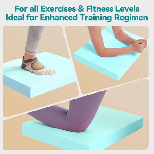 Large Thick Balance Pad Non-Slip Stability Trainer Yoga & Pilates
