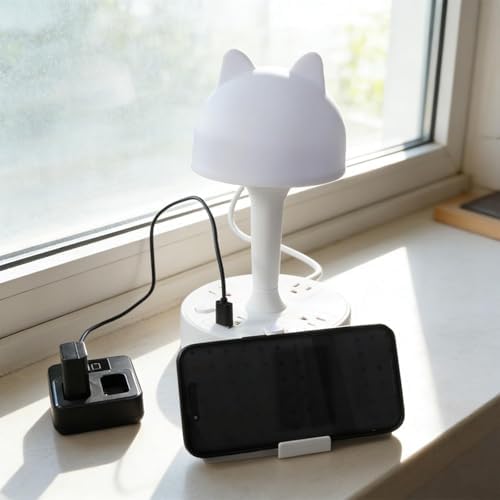 Cute Rabbit Table Lamp for Study and Nightstand