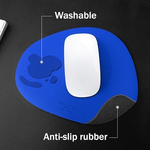 GREEDY FARMERS Mouse pad, Non-Slip Washable Waterproof Computer Mouse pad (Hawaii Blue)