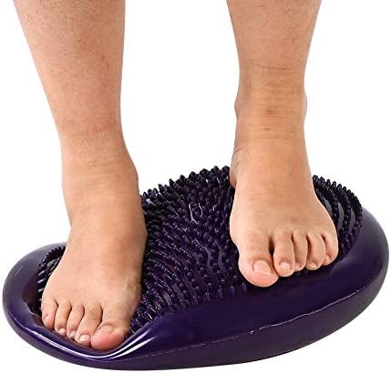 Wobble Cushion, Wiggle Seat Balance Disc Balance Board Balance Disc Trainer Inflated Wobble Cushion Air Stability Board Sensory Wiggle Seat Stability Trainer Pad for Improving Post