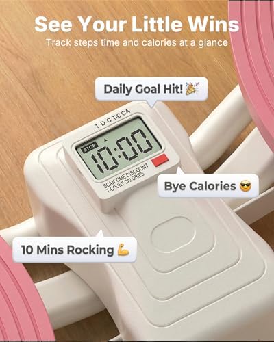 Merach Rocking Steppers for Exercise at Home, 3D Motion Stair Stepper