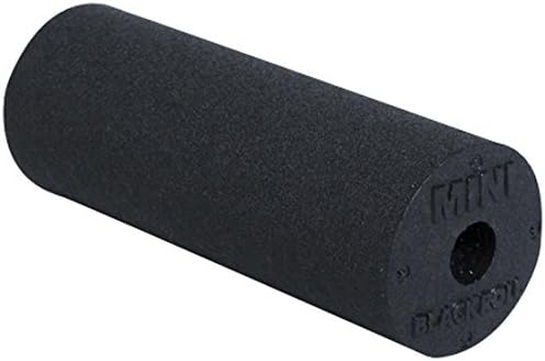 BLACKROLL - Mini Foam Roller, Massage Tool for Feet, Hands, and Arms, Ideal for Travel Size and Targeted Myofascial Release, for Exercise, Massage, and Muscle Recovery, 6" x 2", Black