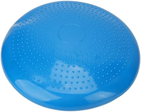 Inflated Wobble Cushion, Balance Training, Inflated Core Strengthening Balance Disc, Disc, Stability Sensory Wiggle Disc to Improve Sitting Posture(Pink and blue are shipped randomly)