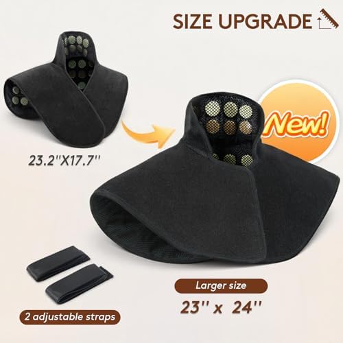 UTK Far Infrared Heating Pad for Neck and Shoulder and Back Pain Relief