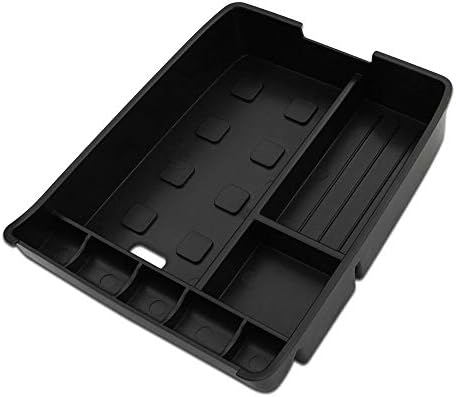 TIANDI Car Center Console Armrest Storage Box Organizer Tray Compatible with Toyota Highlander 2008-2013