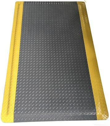 Anti Fatigue Mat Anti Static Rubber Work Mat Anti Slip Comfort Standing Mat Industrial Kitchen Floor Mat 20mm Thick(A,150x90 cm)
