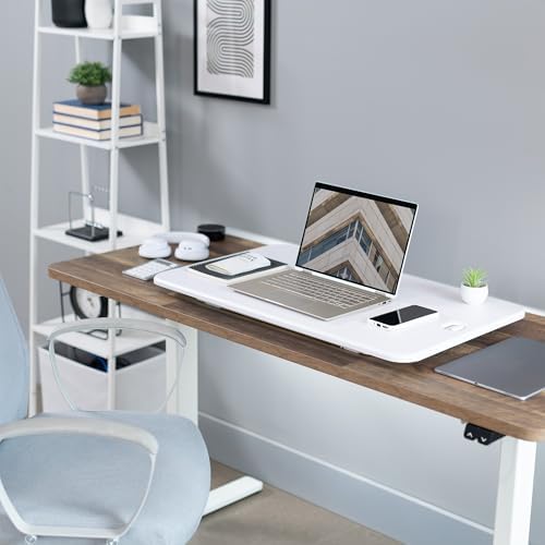 VIVO White 32 in Single Top Standing Desk Converter, DESK-V032JW