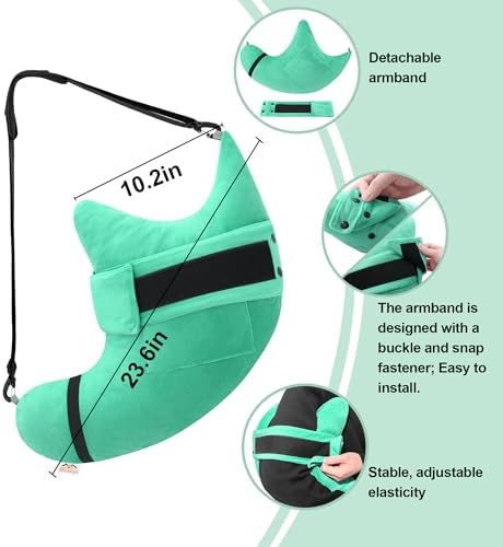 Shoulder Surgery Pillow for Rotator Cuff Pain Impingement Replacement Recovery Aids Side Sleepers Body Post Arm Torn Injury Support Relief Supplies Broken Collarbone Neck Rehab Must Haves