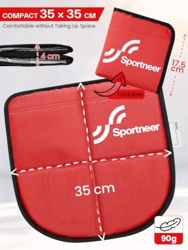 Sportneer Sitting Pad, Compact Waterproof Foldable Seat Mat for Children, Ideal for Camping, Beach, Soccer Games, Picnic & Backpacking