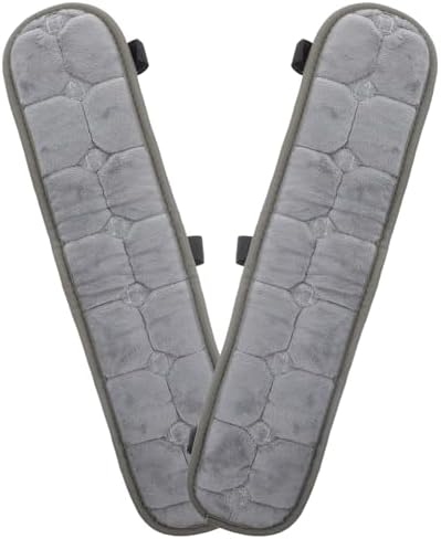 SEWACC 1 Pair Office Chair Armrest Pads, Elastic Arm Rest Covers for Desk Chair, 17.71 x 3.93 Inch