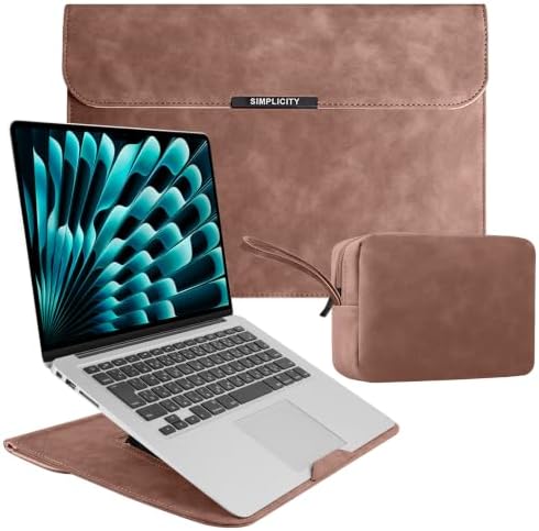 13-14 Inch Laptop Sleeve Case for MacBook Neo 13/Air 13.6/13 - Pink