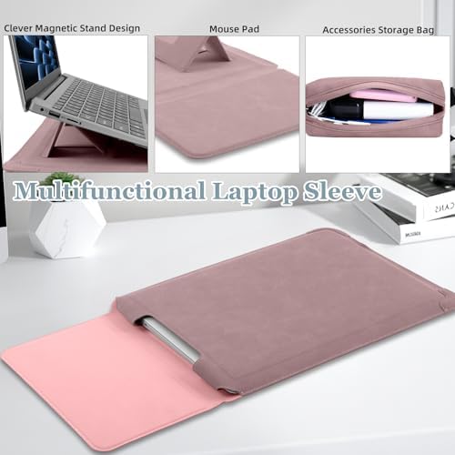 13-14 Inch Protective Laptop Sleeve with Stand, for MacBook Pro/MacBook Air