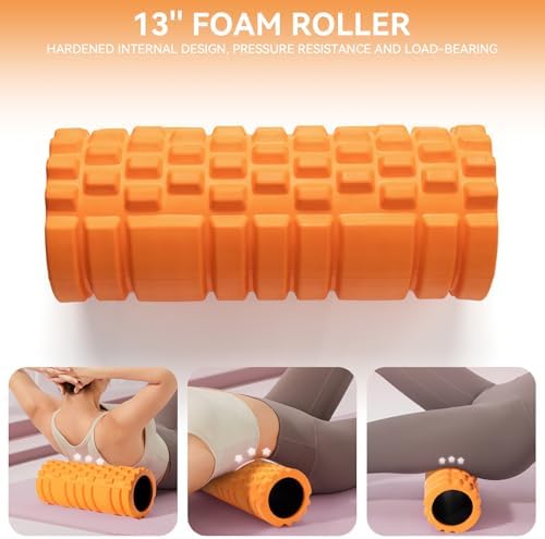 Krightlink 5 in 1 Foam Roller Set Trigger Point Exercise Foam Roller