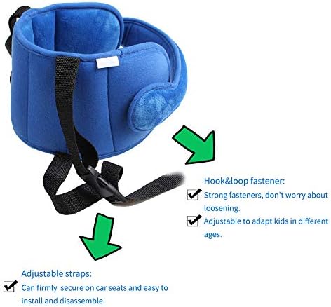 Adjustable Toddler Car Seat Head Support Band,Child and Baby Head Support