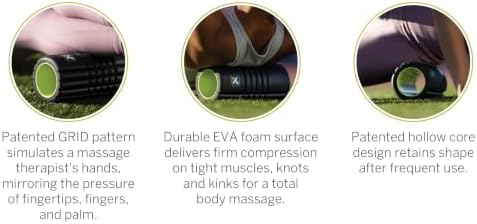 TriggerPoint Grid Travel Foam Roller for Exercise