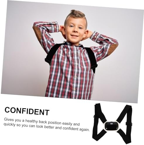 FOMIYES Smart Posture Corrector for Men and Women Electronic Hunchback Reminder Durable Shoulder Support Strap for Home Office Sports Activities