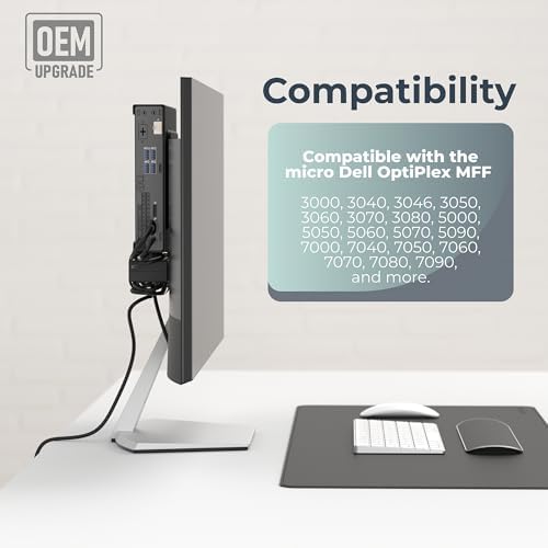 HumanCentric Mount for Dell OptiPlex Micro - VESA, Under Desk & Wall