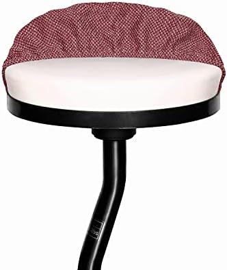 Machine Washable Seat Cover ADHD Chair, Fitness Seat Stool for Stability, Balance, Yoga, Office, School, Wellness, Active Sitting (Cabernet Red)