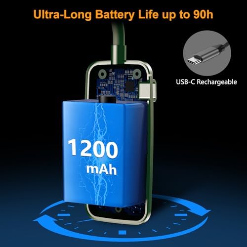 Gritin 19 LED Rechargeable Book Light for Reading in Bed