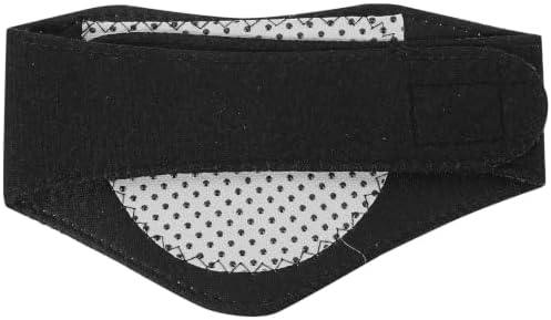Black Self Heating Neck Belt Magnetic Thermal Support Pad