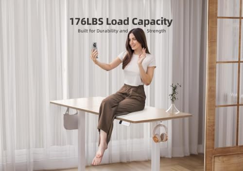 YDN 63 x 24 Inch Nature Electric Standing Desk