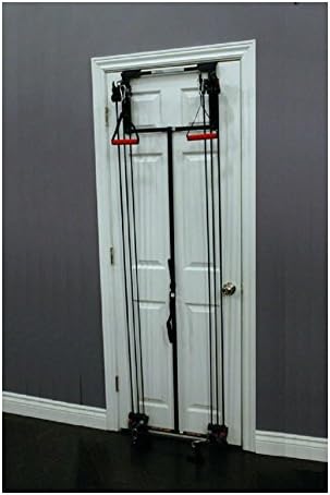 Tower 200 Body Full Gym Fitness + Workout DVD + Free Straight Bar New.