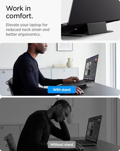Spigen Slim Fold Portable Laptop Stand Foldable