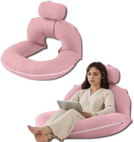 INSEN Reading Pillow, Back Pillow for Sitting in Bed and Couch