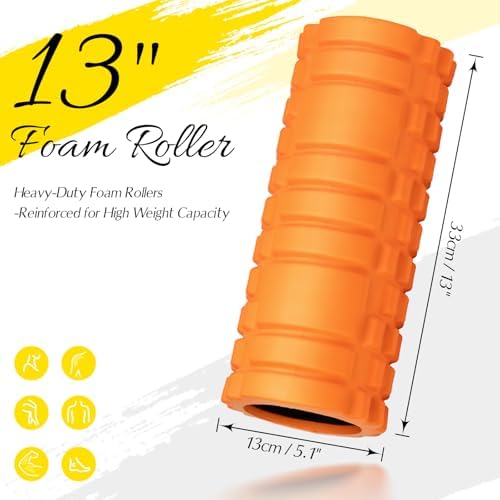 Foam Roller High-Density Massage Roller for Deep Tissue & Muscle Recovery