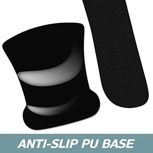 ITNRSIIET Mouse Pad Wrist Support Keyboard Wrist Rest Pad Ergonomic Mousepad Non-Slip Memory Foam Keyboard Pad Easy Typing Pain Relief Perfect for PC Laptop Gaming Office, White marbling