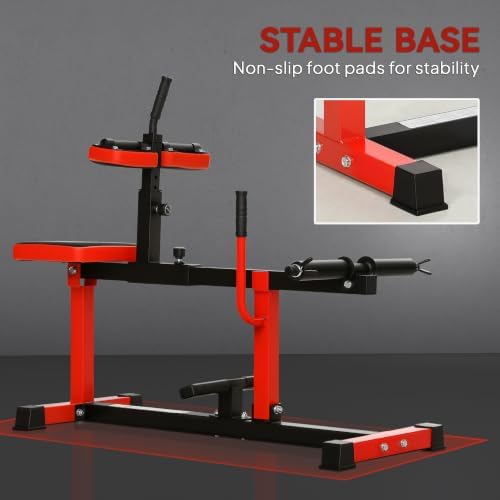 Soozier Seated Calf Raise Machine for Home Gym Waist Arm Training