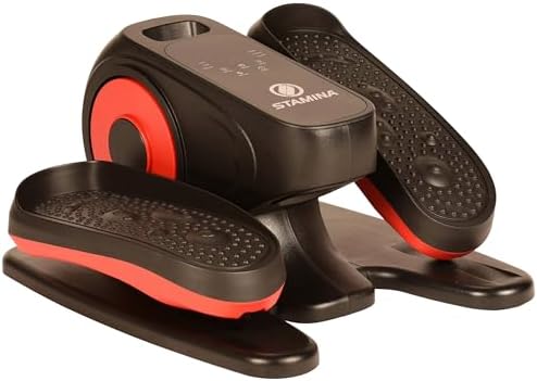 Stamina InMotion E1000 Compact Lower-Body Strider Elliptical, Orange