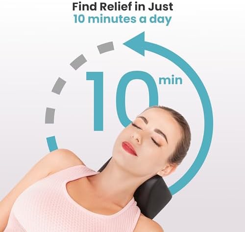 Lumia Wellness Occipital Release Tool, Cervical Traction Pillow for Pivtol Therapy, TMJ Relief, Neck and Shoulder Pain Relief, Neck Stretcher Traction Device