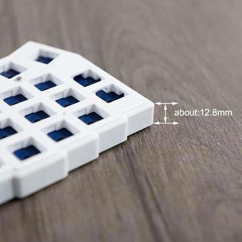 YMDK 2.4Ghz Wireless Split Keyboard Corne V4 46 Keys Ergonomic Hotswappable 40% Layout 3D PLA Vial All Key Programmable Mini Independent Gaming Keyboard Kit
