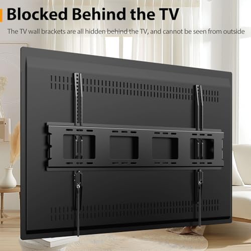TV Wall Mount for 50-120 inch Quick Release Lock Low Profile Bracket