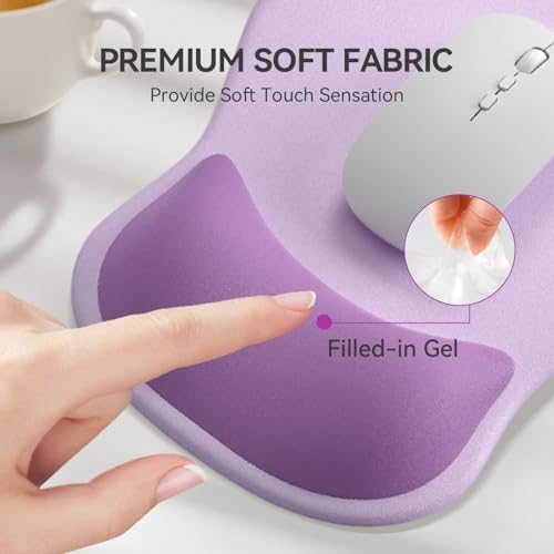 Ergonomic Mouse Pad with Wrist Rest Cute Mousepad Wrist Support