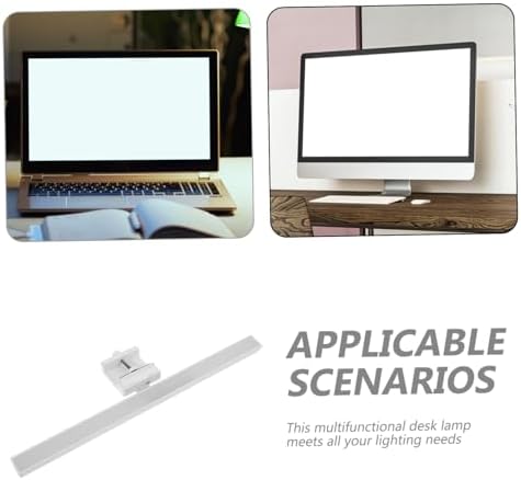 Tofficu Computer Accessories Led Desk Lamp for Reading Monitor Light Task Lamp for Gaming Study Read