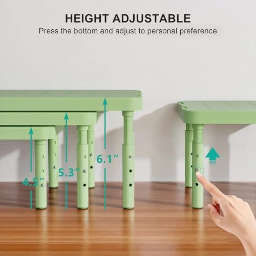 WALI Computer Monitor Stand for Desk, Adjustable Laptop Riser, up to 44 lbs