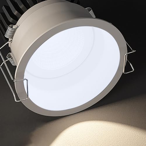 Lamp Shade Diffuser Cover 5.86" Round Lampshade Diffuser Ceiling Light Anti-Dazzling Lampshade Replacement for Barrel Lamp Shade (4PCS)