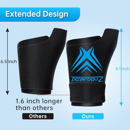 Wrist Ice Pack Wrap for Pain Relief Reusable Wrist Brace Cold Gel Gloves Hand Thumb Ice Packs for Injuries Surgery Recovery Hot Cold Compress Therapy for Carpal Tunnel Tendonitis Swelling Arthritis
